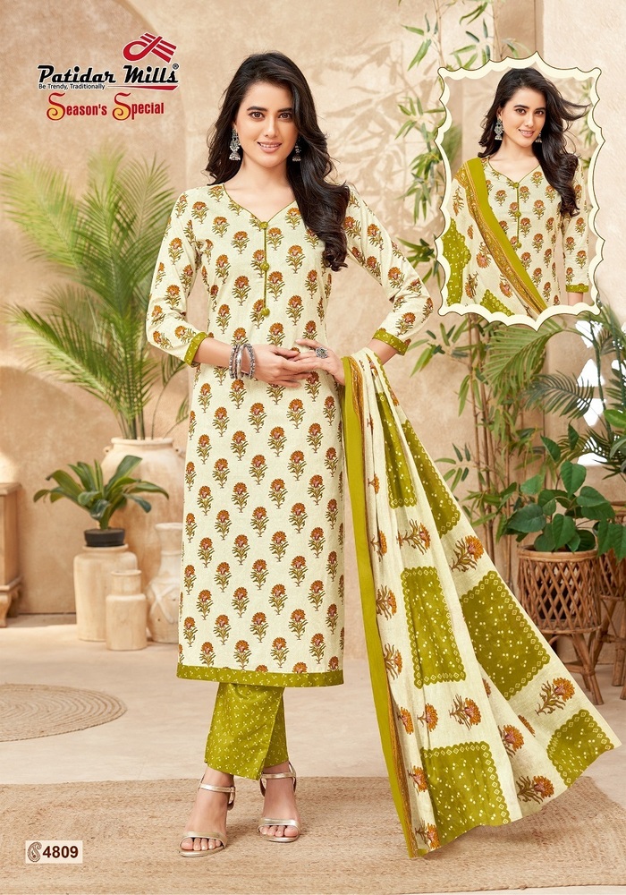 Patidar Season Special Vol-48  Dress Material
