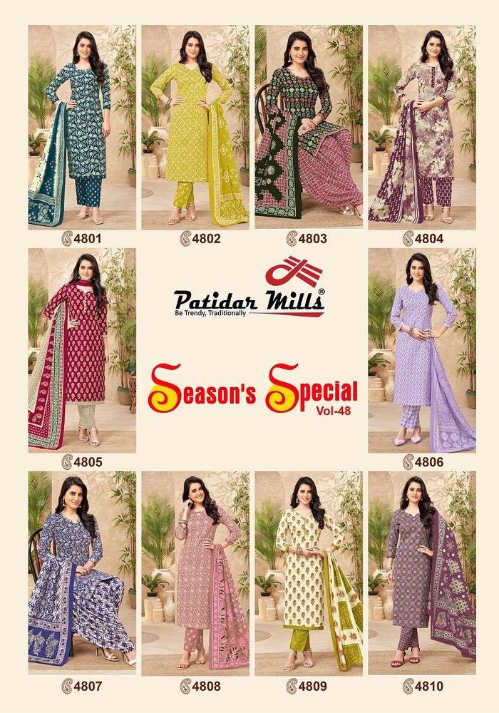 Patidar Season Special Vol-48  Dress Material
