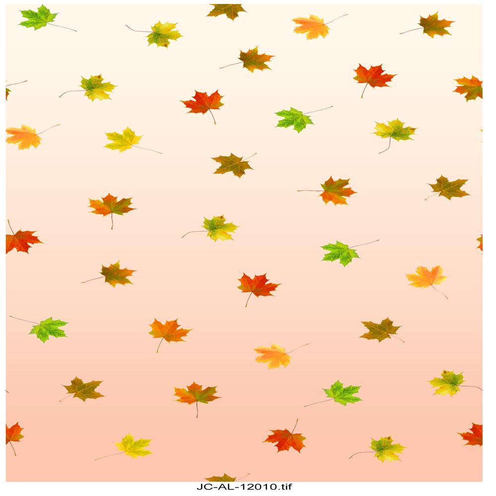Leaf Motif Digital Printed Fabric