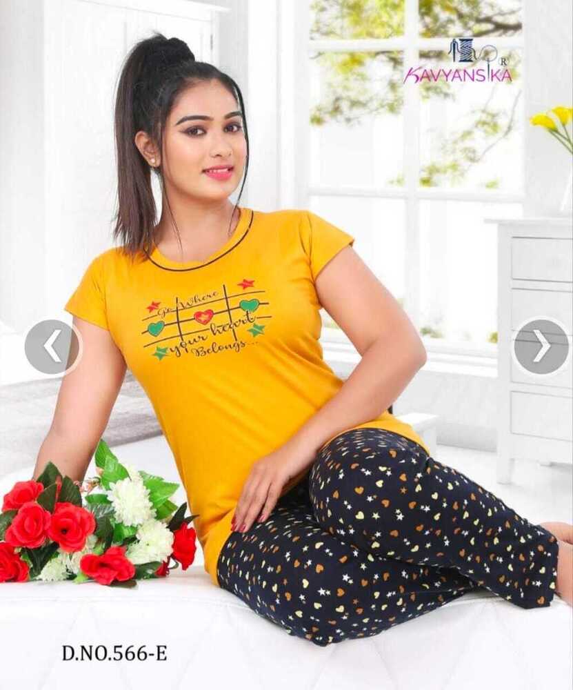 Cotton Night Suits For Girls