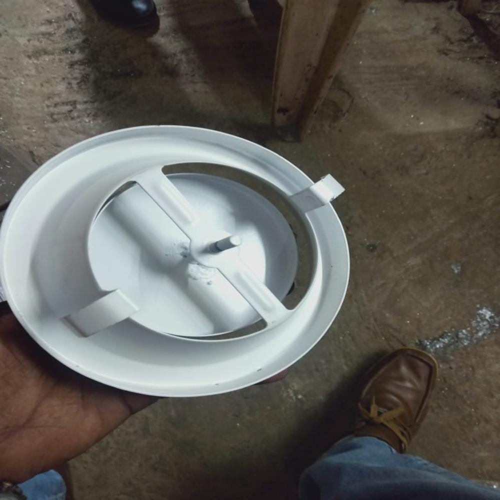 Disk Valve Diffuser - Color: As Per Demand