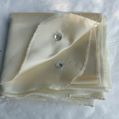 Fiberglass Fire Blanket - Color: White