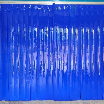 Pvc Strip Curtain - Color: Blue