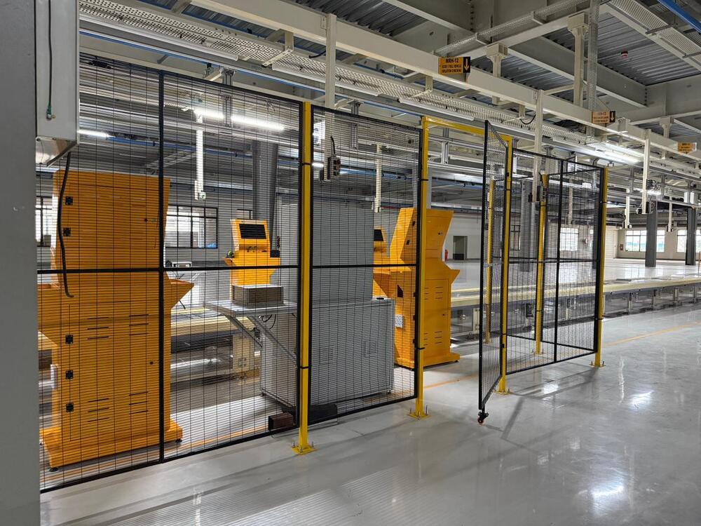 Industrial Safety Fencing - Application: Commercial Site