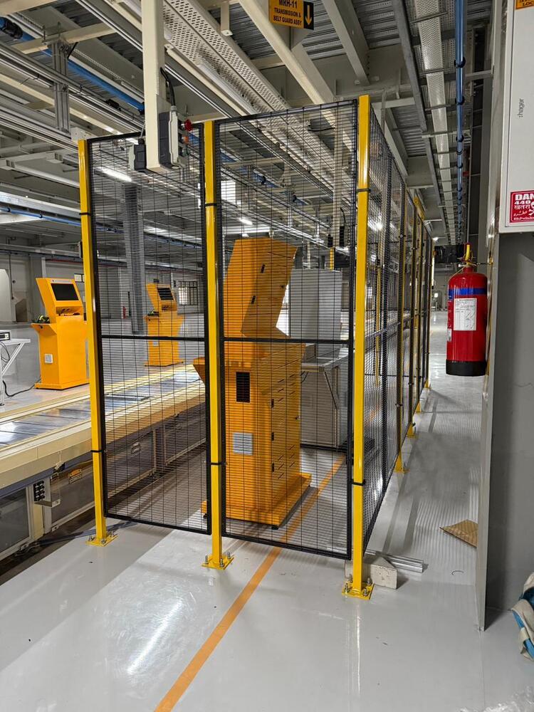 Industrial Safety Fencing - Application: Commercial Site