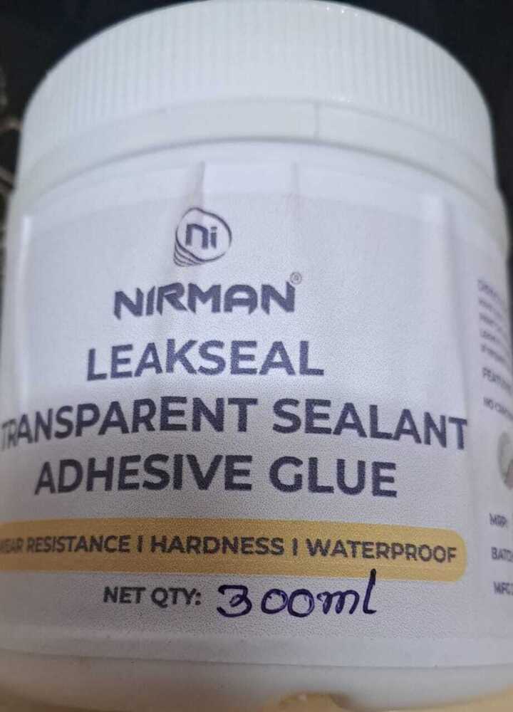 Transparent Sealant Adhesive Glue - Application: Industrial