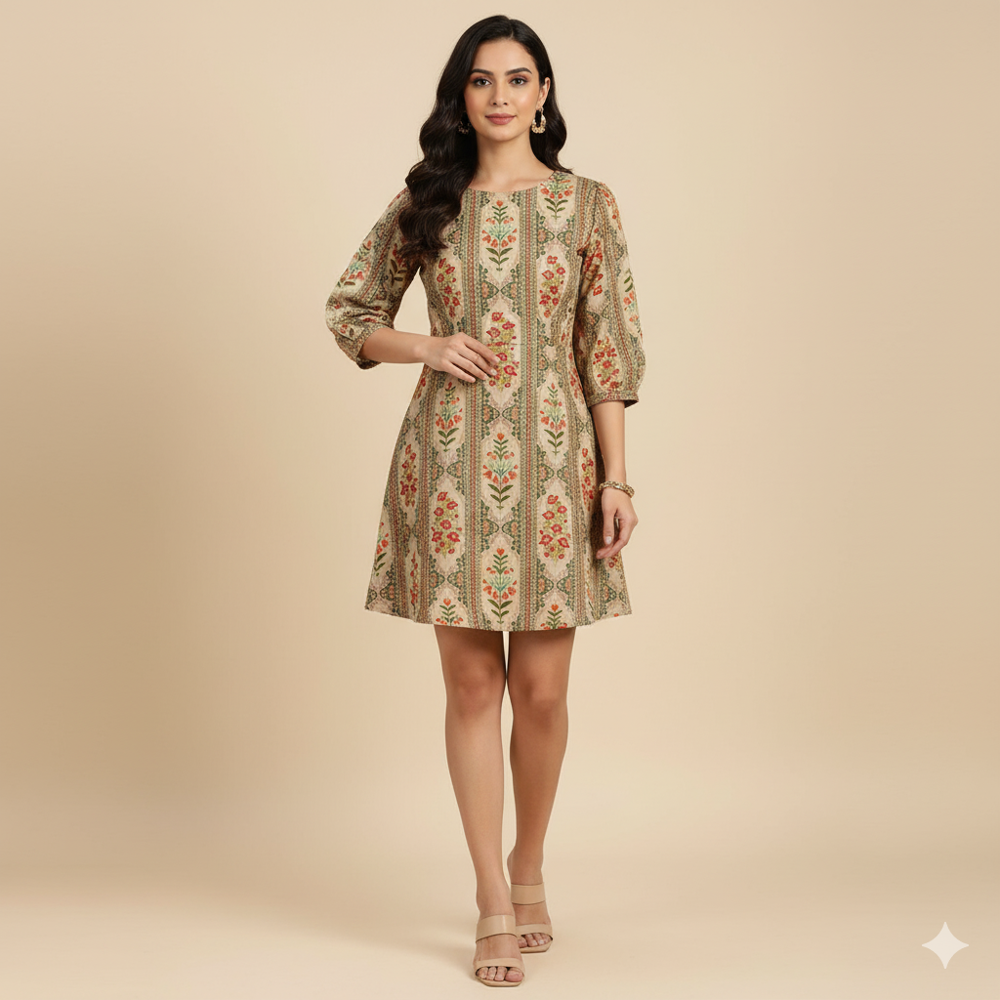 Kalamkari print fabric