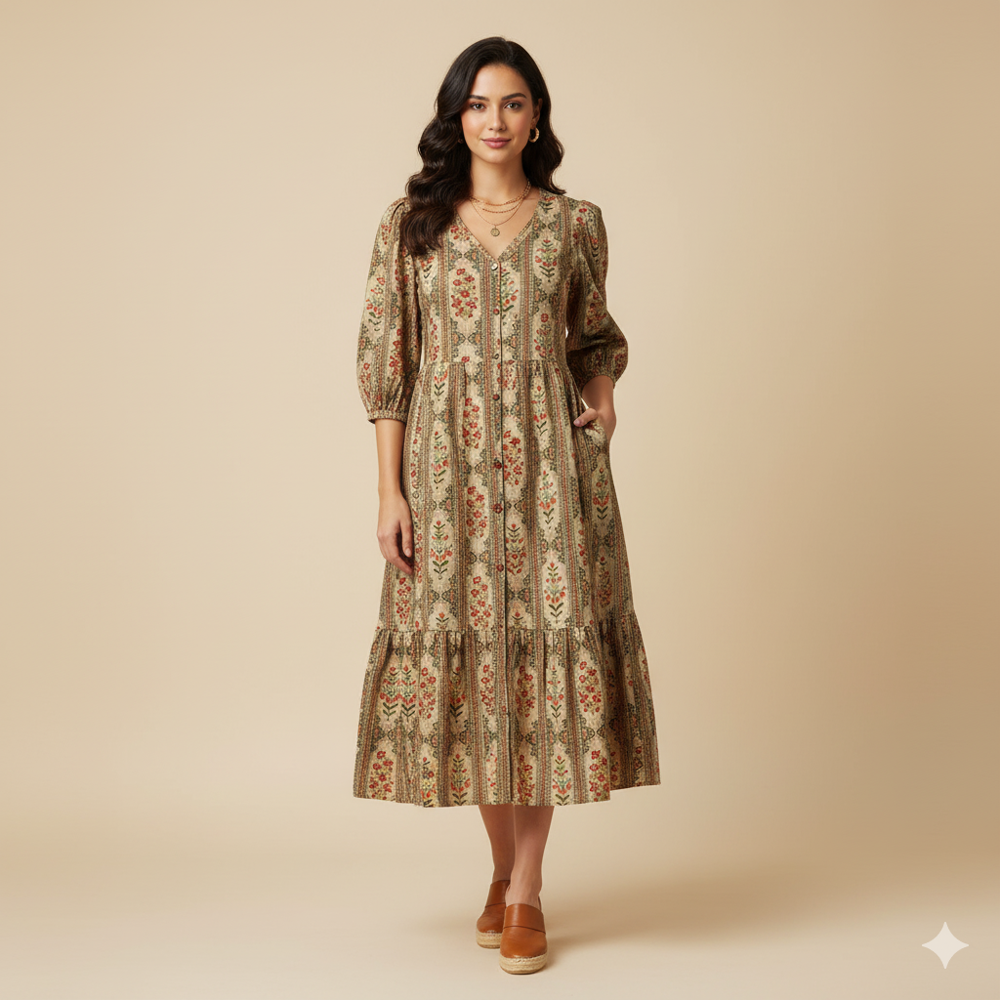 Kalamkari print fabric