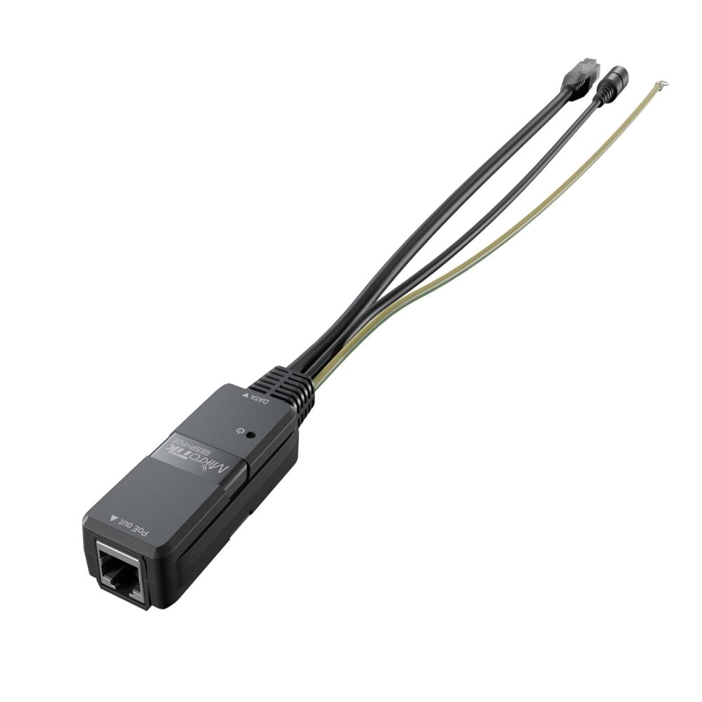 MIKROTIK पैसिव PoE इंजेक्टर जो सर्ज सुरक्षा के साथ आता है (GESP+POE-IN)