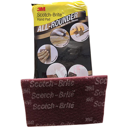 3M All Rounder Hand Pad - Color: Brown