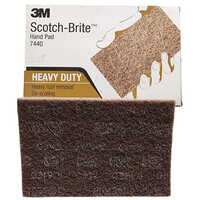 3m Heavy Duty Hand Pads - Color: Brown