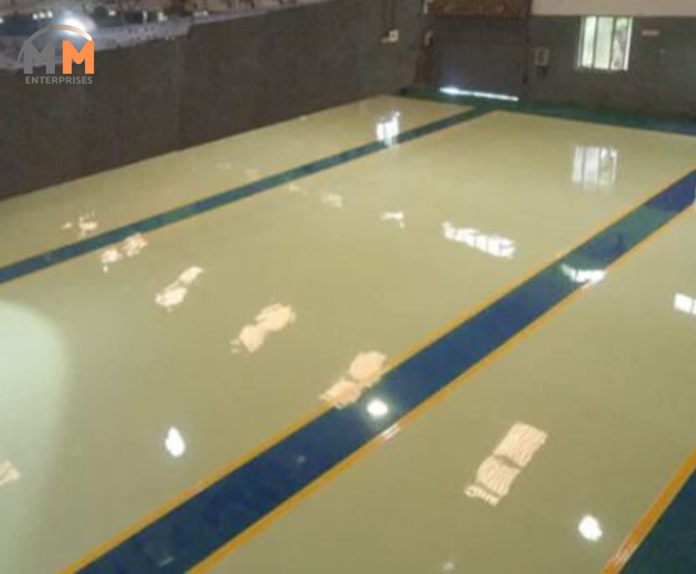 Industrial Epoxy Flooring Service - Epoxy Resin, 1-5 Mm Thickness, Gray Color | High Chemical Resistance, 60 Mpa Compressive Strength, Durable Design - Color: As Requried