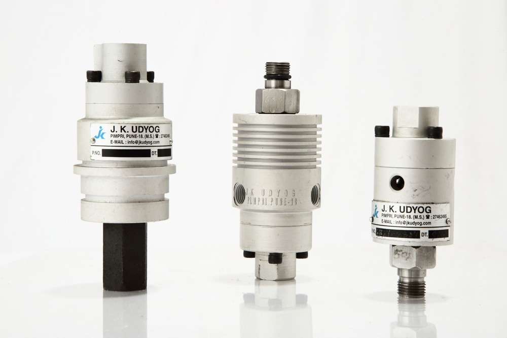 Rotary Union For Vmc Hmc - Application: Cnc Spindle Through Coolant