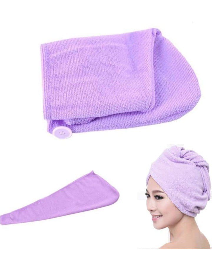 Microfiber Hair Warp Towel - Age Group: Adults
