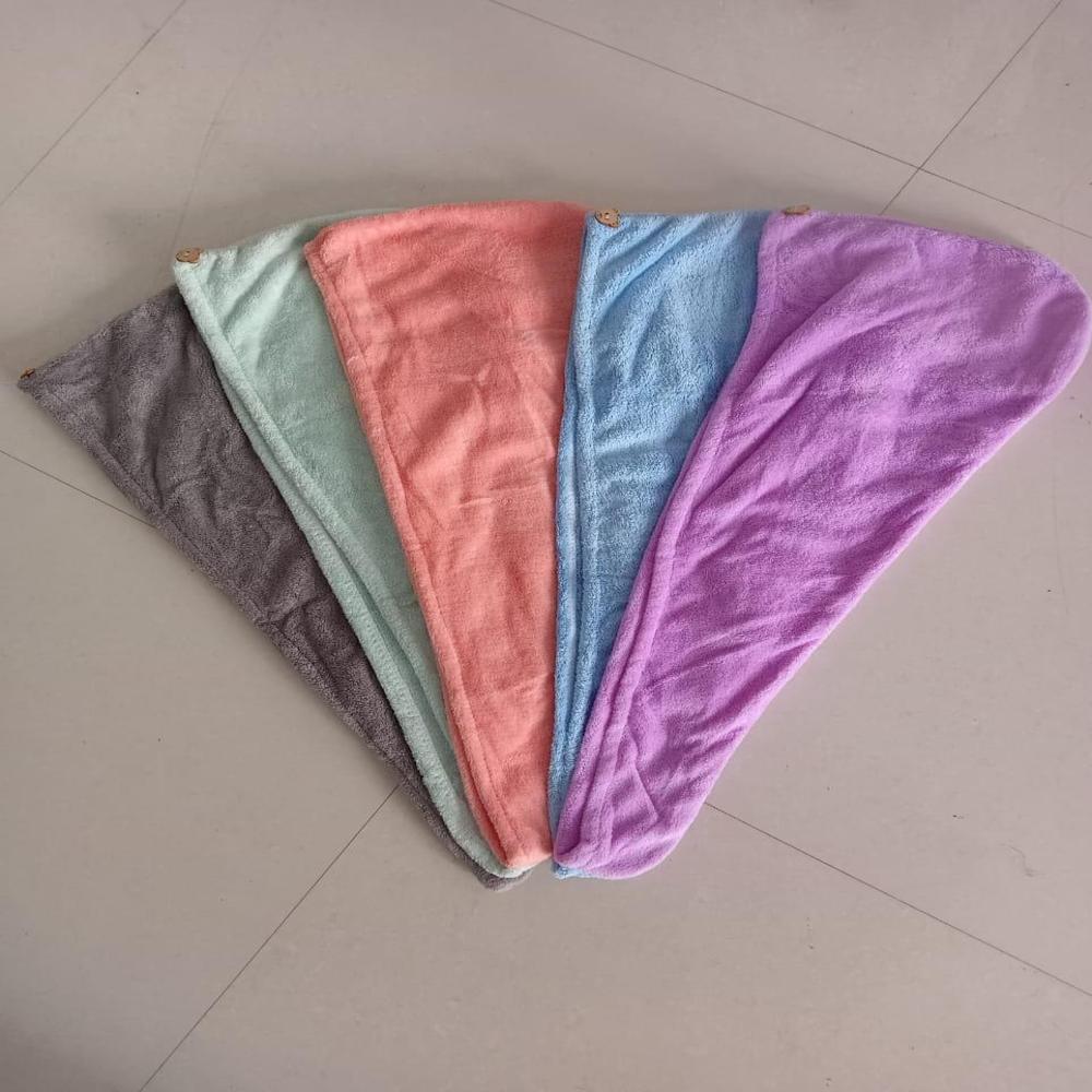 Microfiber Hair Warp Towel - Age Group: Adults