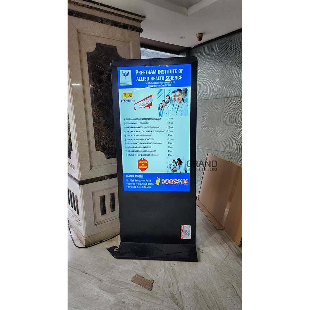 Digital Lcd Standee - Brightness: 350-450 Cd/m Sq