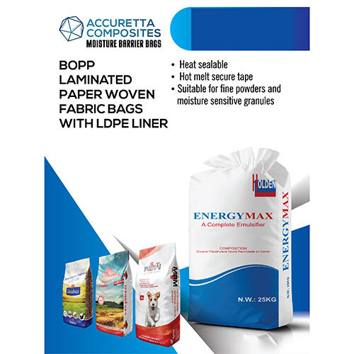 Bopp Laminated Paper Woven Fabric Bags