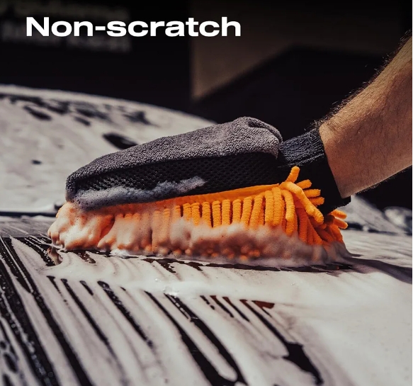 Microfiber Hand Gloves Small One Sided - Color: Multiple