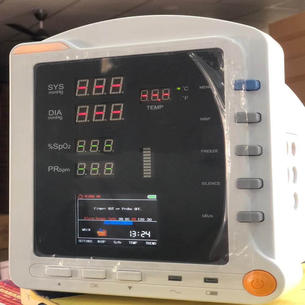 Tabletop Pulse Oximeter Cms-5100 - Portable Design, Integrated Nibp Monitor | User-friendly Interface, Accurate Readings, Compact Size