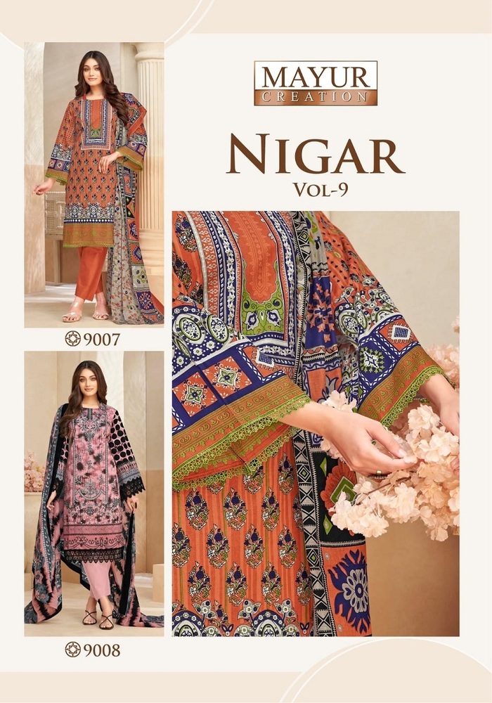 Mayur Nigar Vol-9  Dress Material