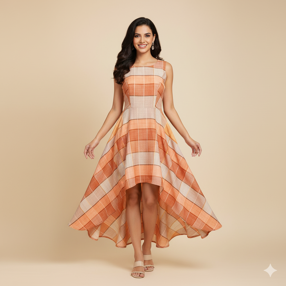 Check Pattern Fabric - Application: Garment Making