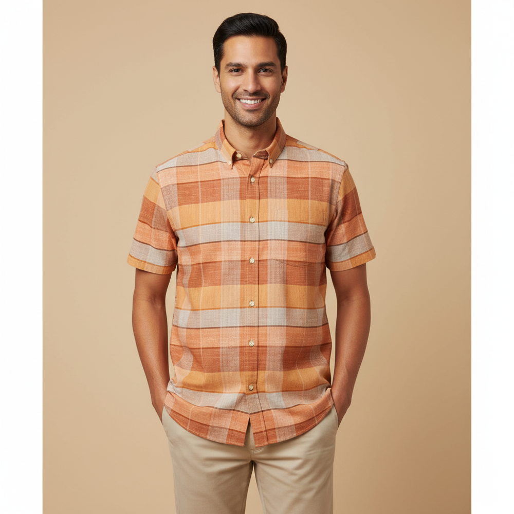 Check pattern fabric