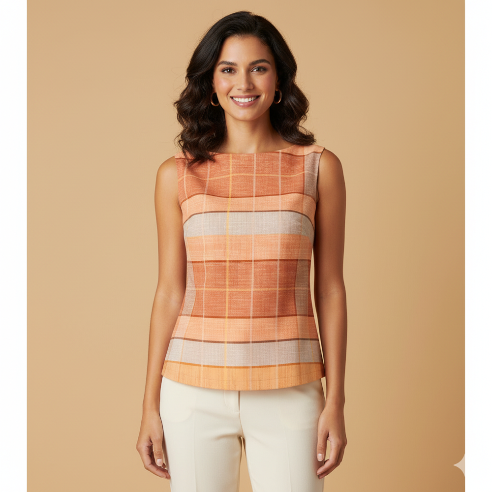 Check pattern fabric