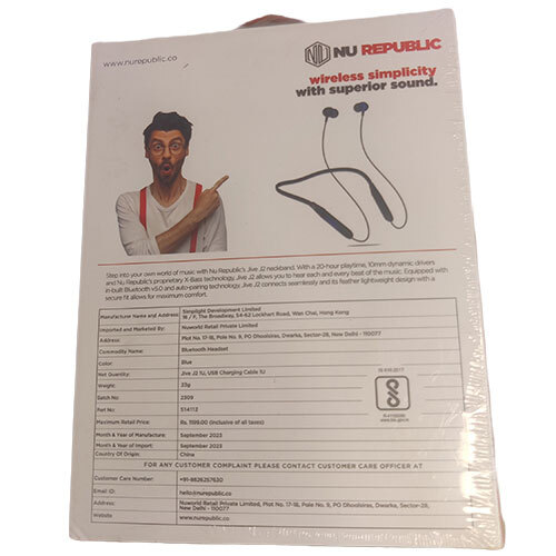 Jive J2 Wireless Earphones