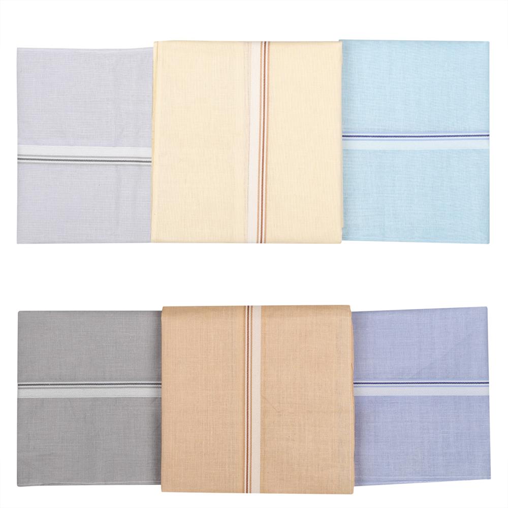 Wyse Men's Color Handkerchief 3Pcs