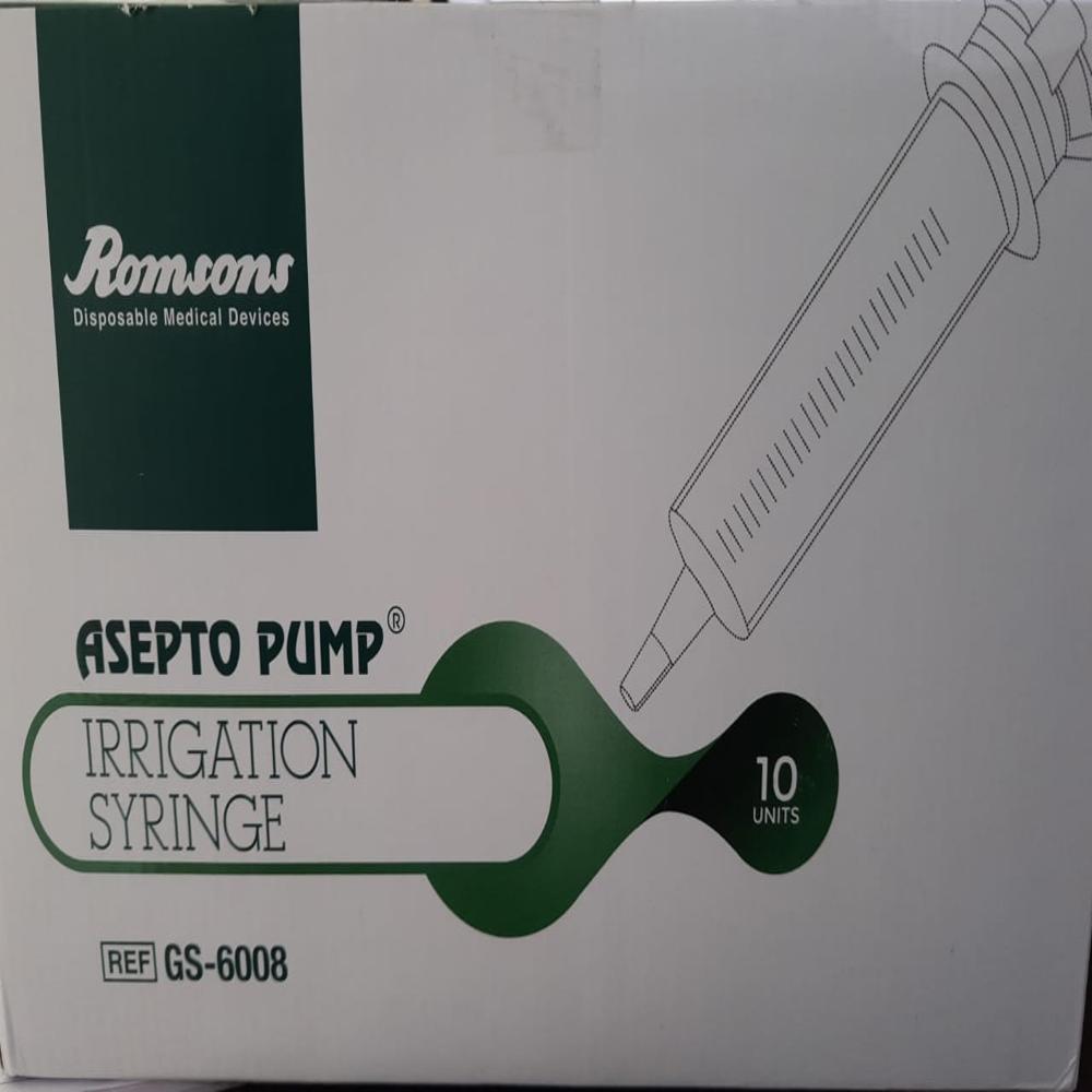 Syringe Irrigation Asepto Pump - Grade: Medical