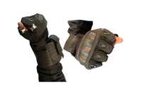 Stun Shock Proof Tactical Half Finger Military Glove