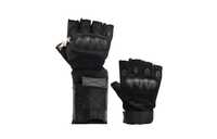 Stun Shock Proof Military Half Finger Gloves