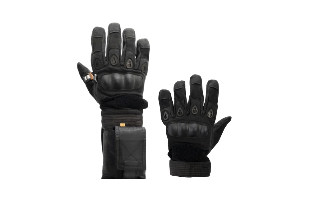 Stun Shock Proof Full Finger Military Gloves