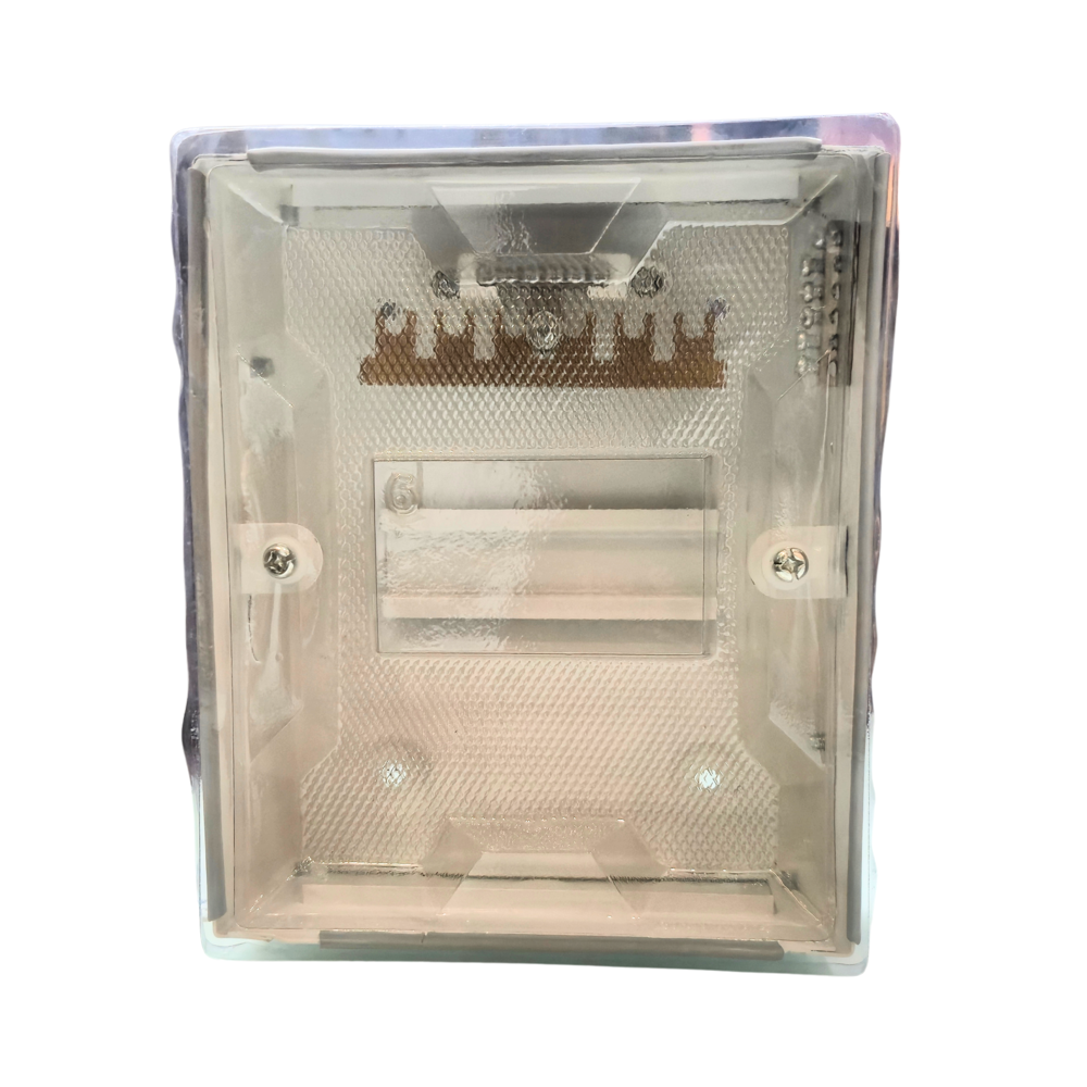 Shree Mcb Distribution Box Rio - Color: White & Gray