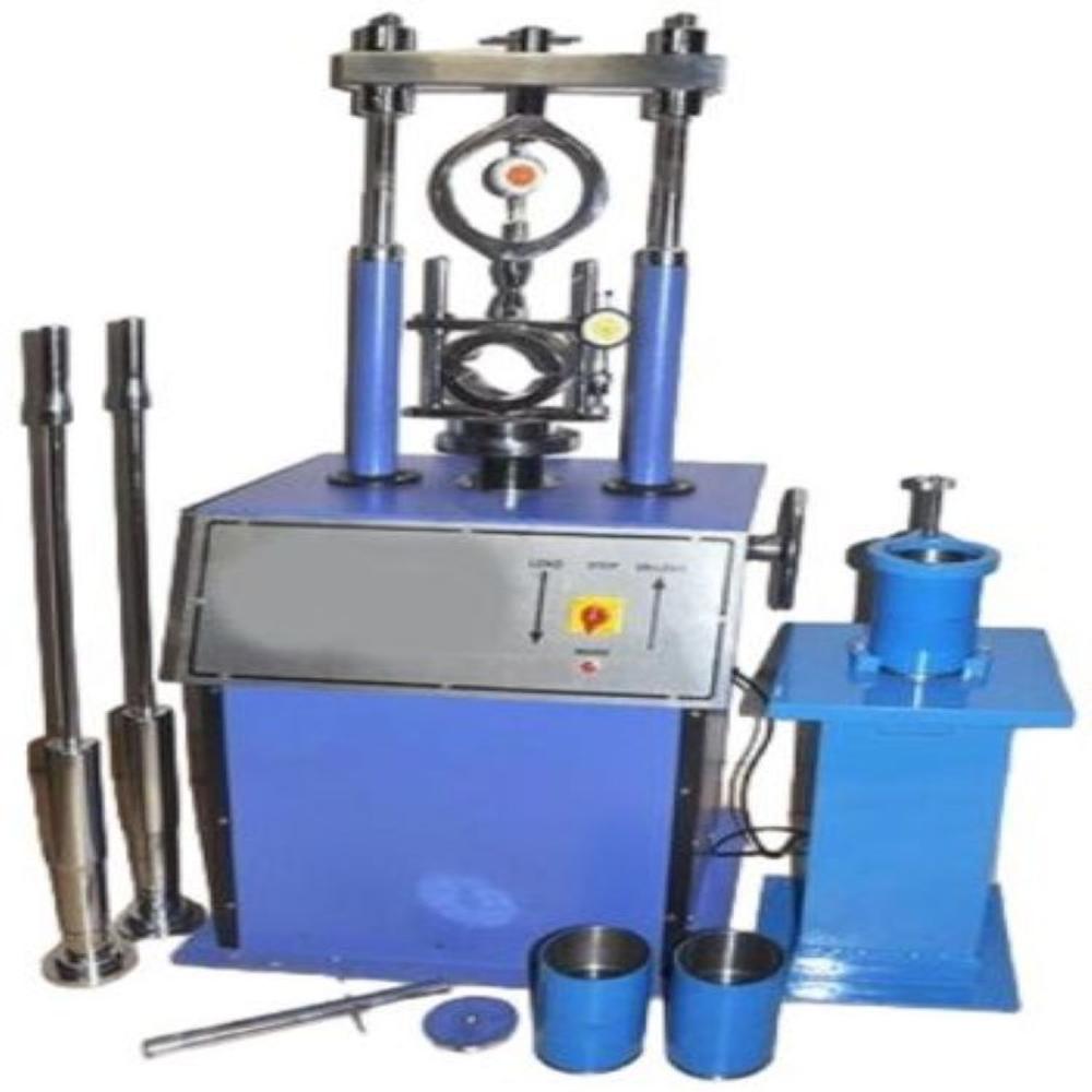 Marshall Stability Test Apparatus - High-grade Steel, 101.6mm Diameter, 50kn Capacity, Digital Load & Flow Measurement, Overload Protection