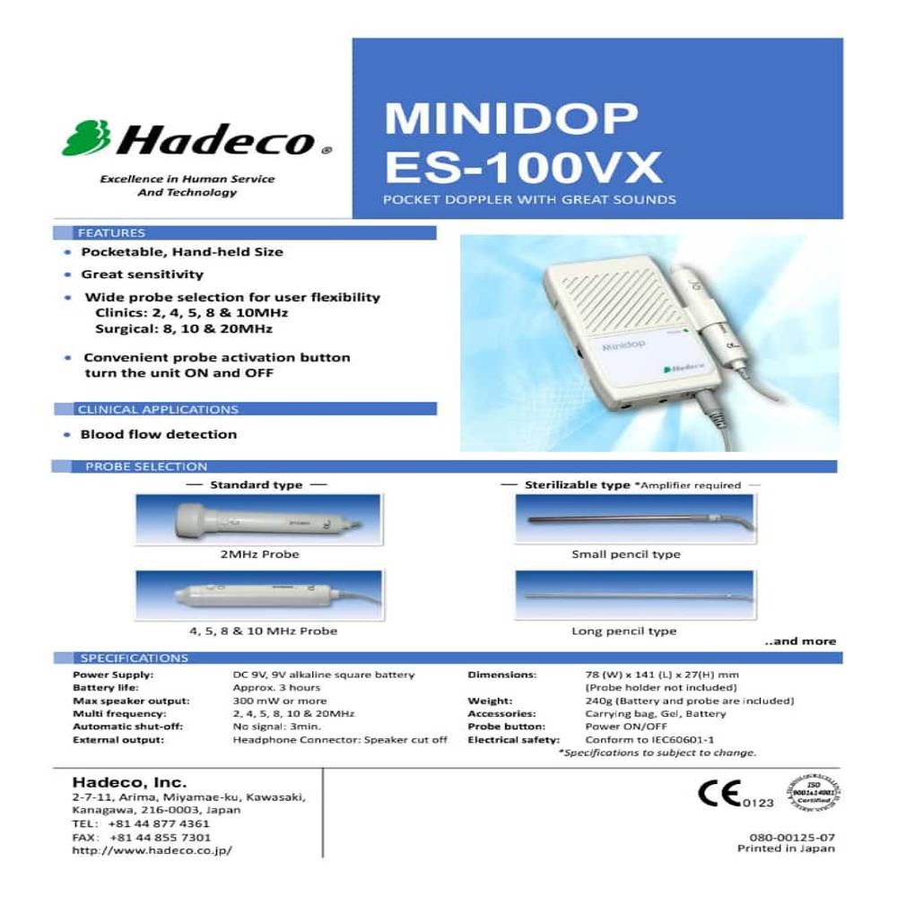 Bistos Vascular Doppler