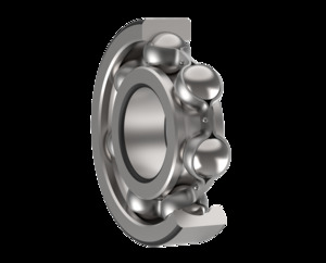 Single Rrow Deep Grove Ball Bearings - Material: Stainless Steel
