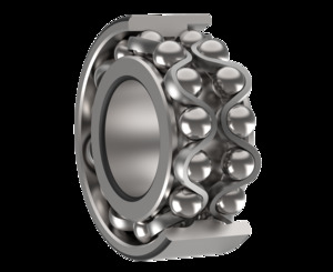 Double-Row Angular Contact Ball Bearings - Material: Mild Steel