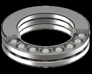 Single Direction Thrust Ball Bearings - Material: Stainless Steel