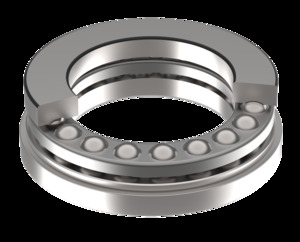 Single Direction Thrust Ball Bearings With A Sphered Housing Washer - Material: Mild Steel