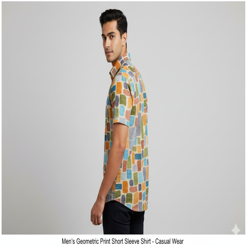 Abstract Digital Print Fabric - Application: Garment Making