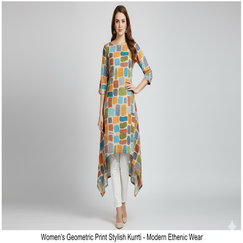 Abstract Digital Print Fabric - Application: Garment Making
