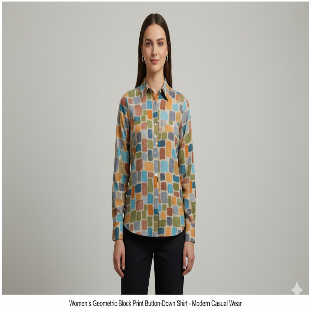 Abstract Digital Print Fabric - Application: Garment Making
