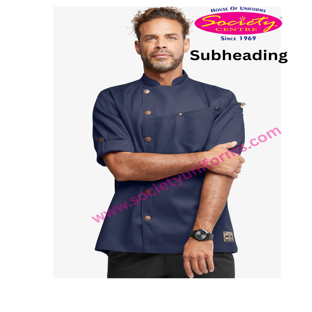 Executive Denim Chef Coat