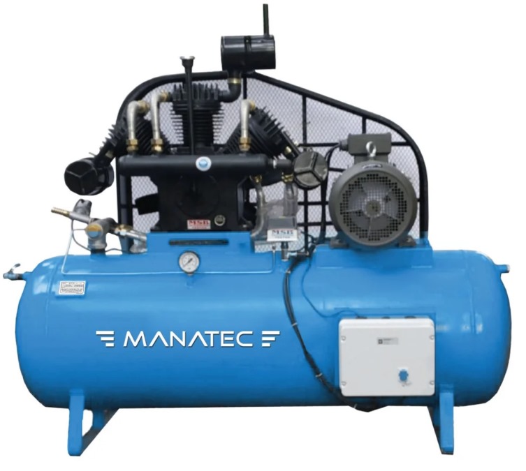 1 Hp Piston Air Compressor - Color: Green