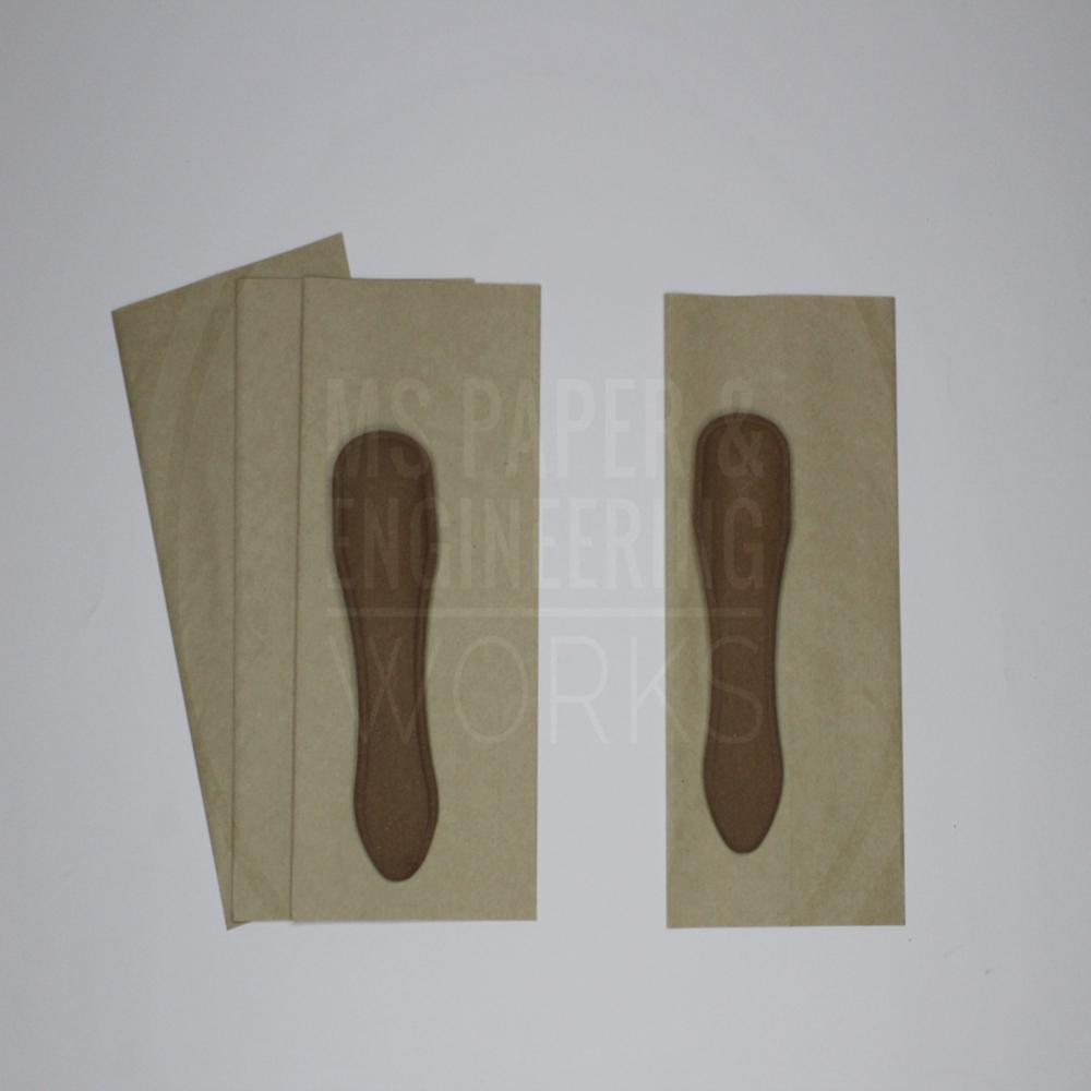 Wooden Cutlery Paper Pouch