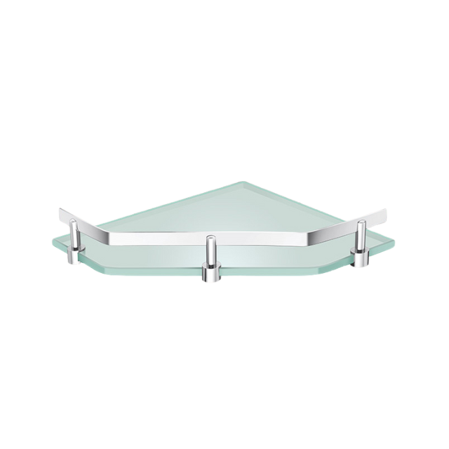 Glass Corner Shelf Diamond