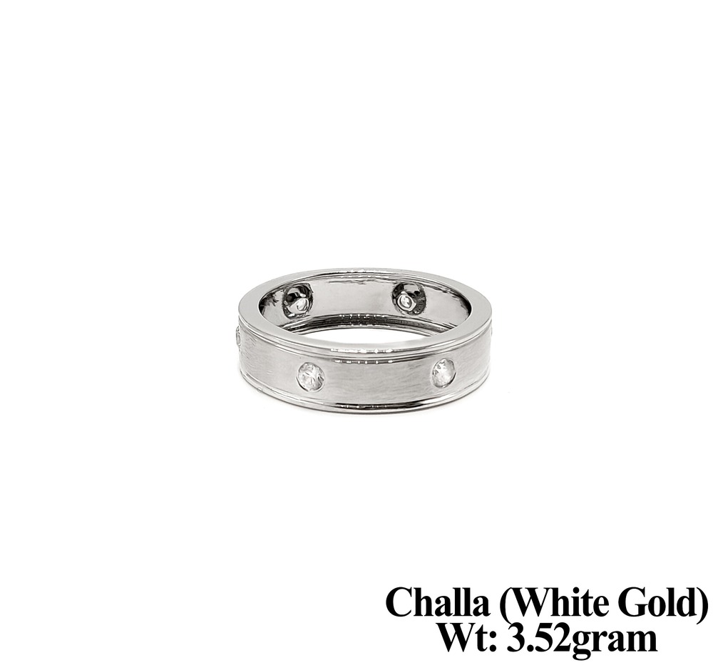 92% Gold Challa (White Gold)