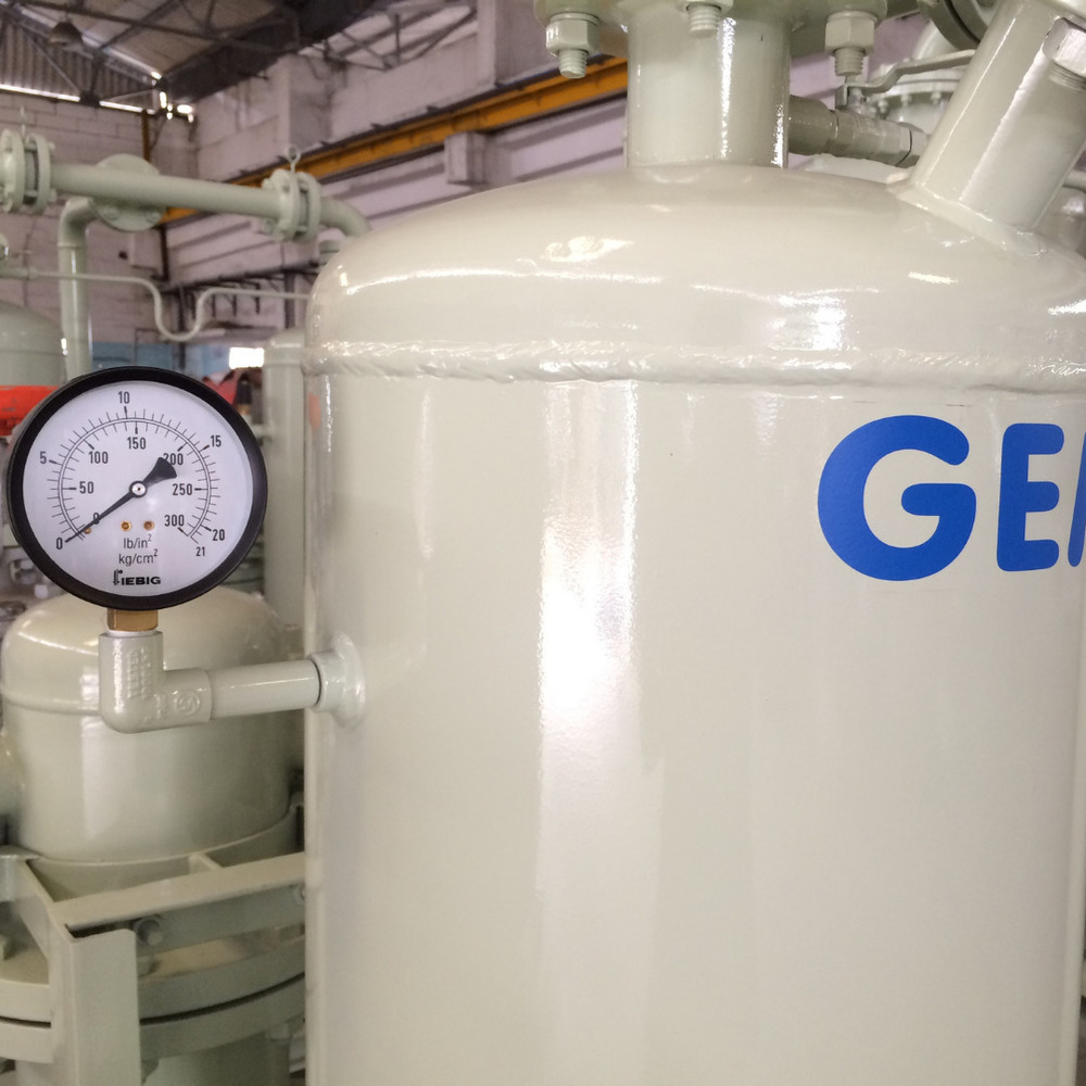 Heatless Desiccant Compressed Air Dryer - Color: White