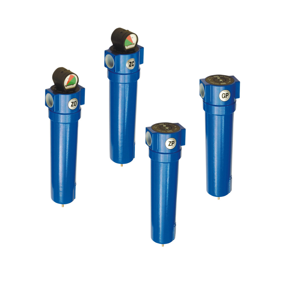 Industrial Compressed Air Filter - Color: Blue